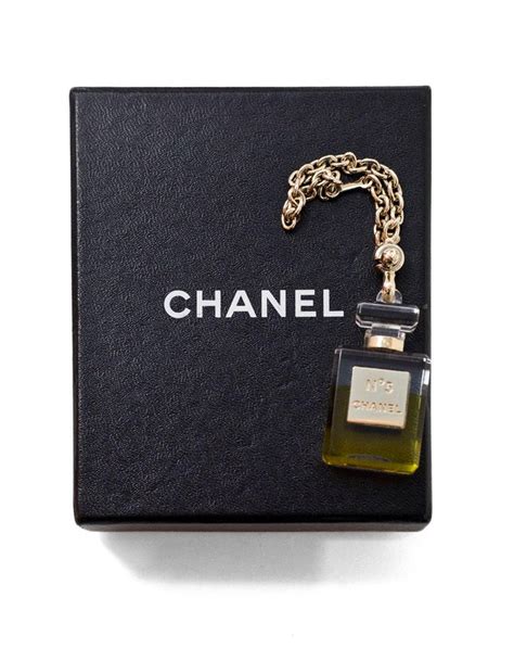 gold chanel perfume bottle|Chanel perfume bottle keyring.